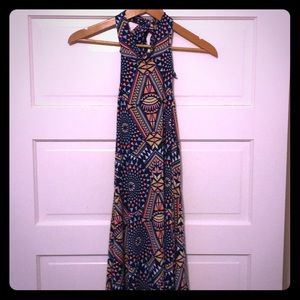 {judith march} geometric maxi dress